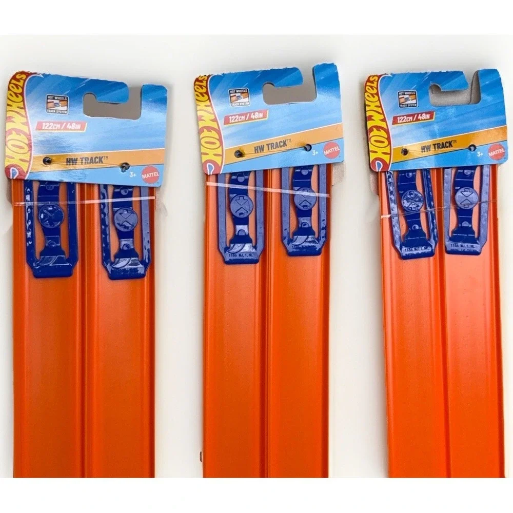 Hot Wheels Track Set Bundle 3 Packs 2 Tracks Build Your Own Diecast Track New
